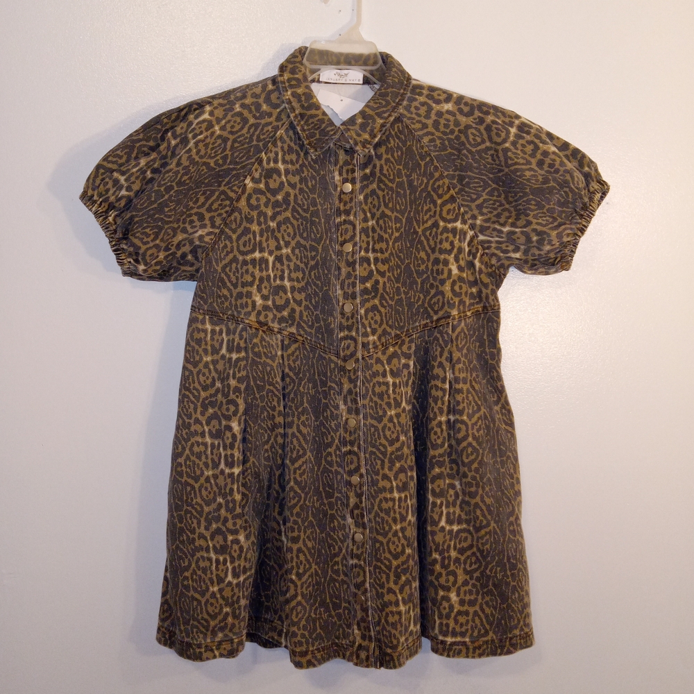 Leopard Print Mini Dress